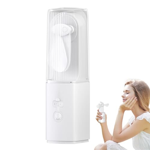 Teksome Tragbarer Ventilator Für Reisen,Wiederaufladbarer USB Handventilator Mit Taschenlampe | Multifunktionales Kühlgerät Für Auto Büro Reisen Camping Unterricht Alltag Teksome Tragbarer Ventilator Für Reisen,Wiederaufladbarer USB Handventilator Mit Taschenlampe | Multifunktionales Kühlgerät Für Auto Büro Reisen Camping Unterricht Alltag von Teksome