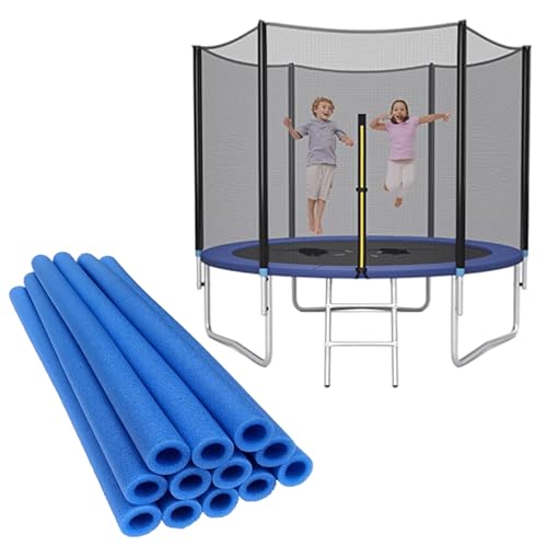 Teksome Trampolinpolabdeckungen, Trampolinschaumhülsen, Ersatztrampolingehäuseschaum, Trampolinzubehör für Polsterung oder Stoßfänger, 15,75 '' Länge, 12 -Set von 12 Teksome Trampolinpolabdeckungen, Trampolinschaumhülsen, Ersatztrampolingehäuseschaum, Trampolinzubehör für Polsterung oder Stoßfänger, 15,75 '' Länge, 12 -Set von 12 von Teksome