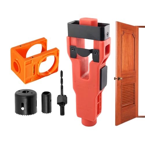 Teksome Türschloss Installationsset | Installationsset Für Türgriffe,Schloss Ersatzteile Für Fenster Türen Garage Geschäft Eingang Balkon Möbel Teksome Türschloss Installationsset | Installationsset Für Türgriffe,Schloss Ersatzteile Für Fenster Türen Garage Geschäft Eingang Balkon Möbel von Teksome