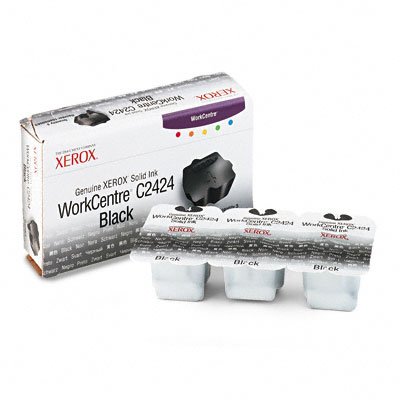 Tektronix Workcentre C2424 Solid Ink Black (3 Sticks) 3400Seiten 3Stück(e) Tintenpatrone Stick von Tektronix
