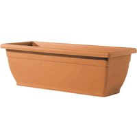 Telcom - Rechteckige Box -Vase in Harz von Balkon Terrakotta Garden Venere 60x20x17 cm Telcom - Rechteckige Box -Vase in Harz von Balkon Terrakotta Garden Venere 60x20x17 cm von Telcom