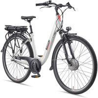 City E-Bike RC835 Multitalent mit 3-Gang Shimano Nabenschaltung, Weiß von Telefunken