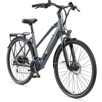 TELEFUNKEN E-Bike 28 Zoll, RH: 50 cm, 24-Gang - grau | weiss von Telefunken