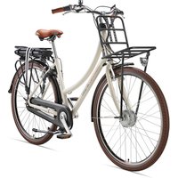 TELEFUNKEN E-Bike City 28 Zoll, RH: 50 cm, 7-Gang - grau | weiss von Telefunken