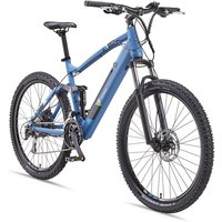 TELEFUNKEN E-Bike Mountainbike, 27,5 Zoll, RH: 48 cm, 24-Gang - blau von Telefunken
