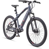 TELEFUNKEN E-Bike Mountainbike, 27,5 Zoll, RH: 50 cm, 8-Gang - grau | rot von Telefunken