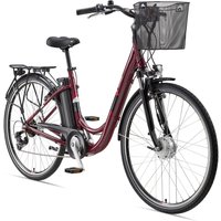 Telefunken Damen City E-Bike RC822 Multitalent, Alu Pedelec 28 Zoll mit 7-Gang Shimano Kettenschaltu von Telefunken