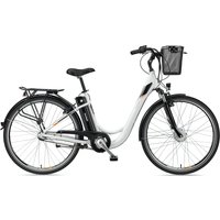 Telefunken E-Bike "Multitalent RC830", 3 Gang, Shimano, Nexus, Frontmotor 250 W, mit Fahrradkorb von Telefunken