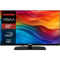 Fernseher 32 Zoll Smart TV VIDAA XF32VP750M Full HD Fernseher HDR TV mit Triple-Tuner von Telefunken