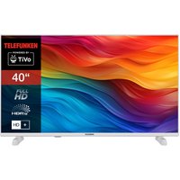 Fernseher 40 Zoll Smart TV (Full HD, HDR, HD+ 6 Monate inkl., Triple-Tuner) XF40TO750S-W von Telefunken