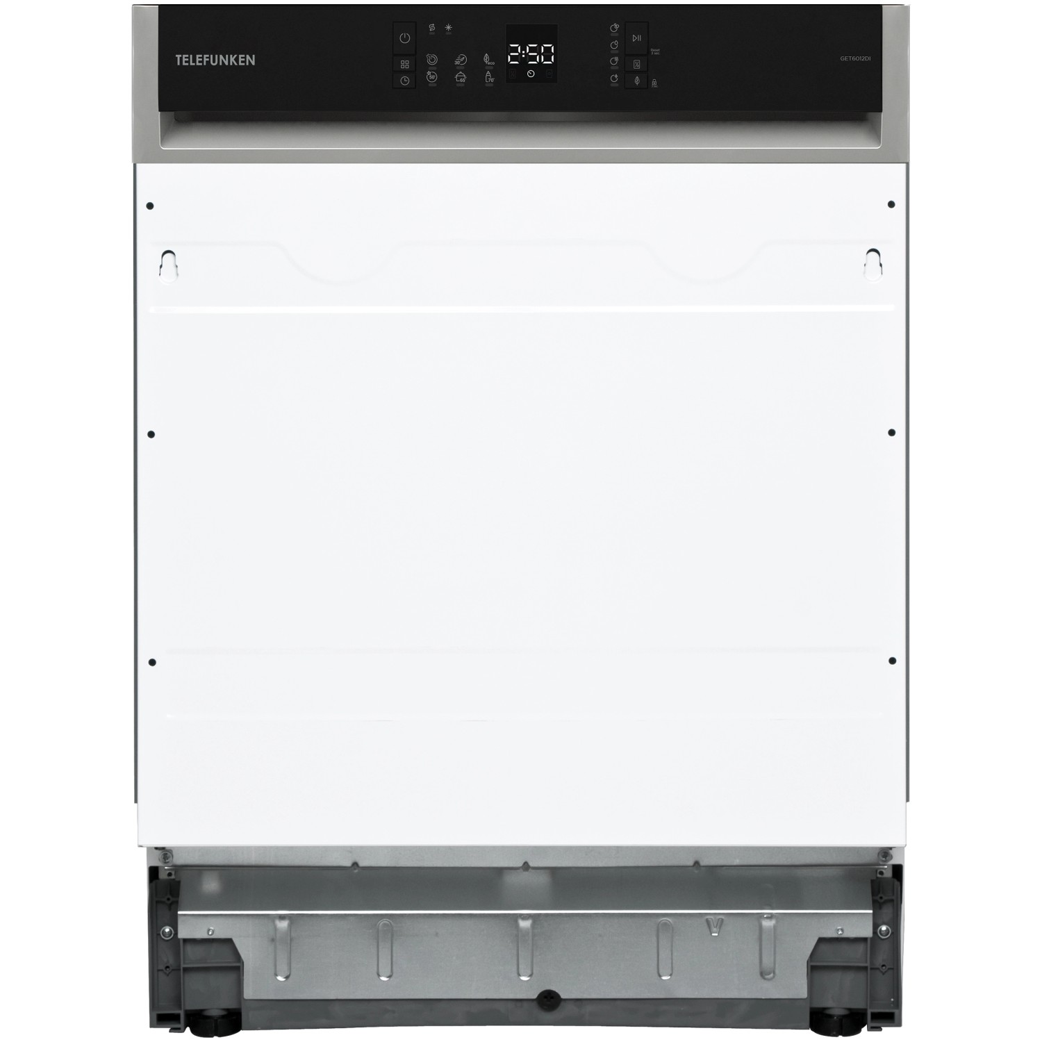 Telefunken Geschirrspüler 60 cm Teilintegrierbar Einbau Spülmaschine 12 Maßgedecke 6 Programme AquaStop GET6012DI Telefunken Geschirrspüler 60 cm Teilintegrierbar Einbau Spülmaschine 12 Maßgedecke 6 Programme AquaStop GET6012DI von Telefunken