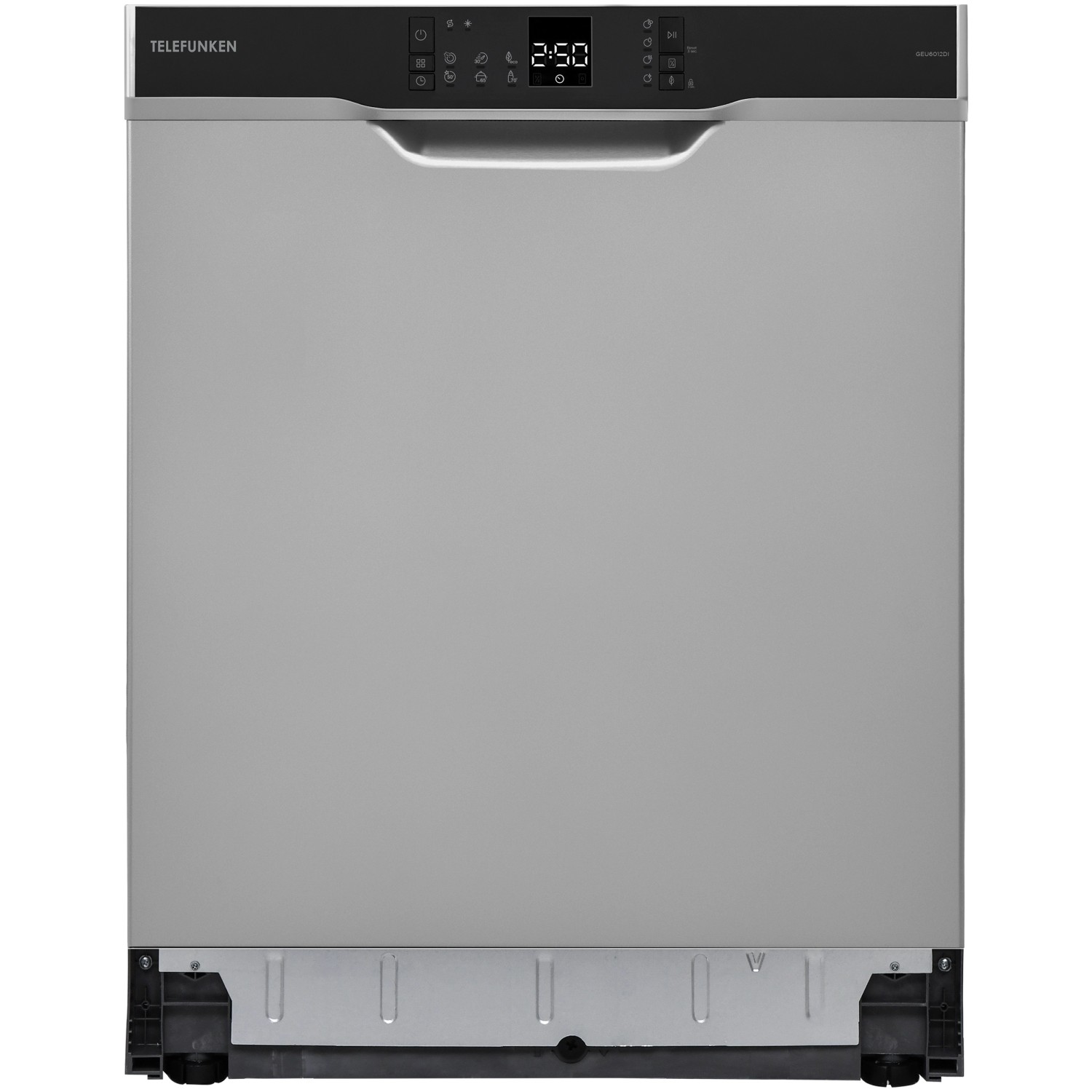 Telefunken Geschirrspüler Unterbau 60 cm Spülmaschine Silber 12 Maßgedecke 6 Programme AquaStop 45 dB GEU6012DI Telefunken Geschirrspüler Unterbau 60 cm Spülmaschine Silber 12 Maßgedecke 6 Programme AquaStop 45 dB GEU6012DI von Telefunken