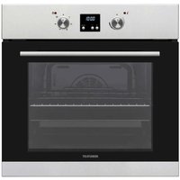 Telefunken - Integrierter multifunktionsofen 65l 56,5cm pyrolyse aus edelstahl TFKMP64X2 von Telefunken