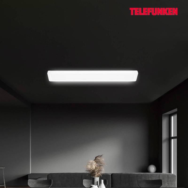 LED-Anbaupanel Poel, Länge 91,5cm, 37W, weiß, 840 von Telefunken