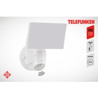 Telefunken LED Außen-Wandleuchte "CRISTO" mit Sensor, LED fest verbaut, schwenkbar, IP44, 4000 K von Telefunken
