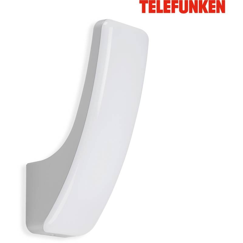 Telefunken LED-Außenleuchte Gent Silberfarbig von Telefunken