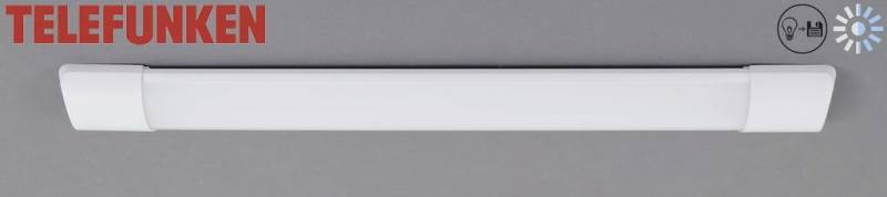 Telefunken LED CCT Lichtleiste Bastet 60 cm Memoryfunktion, weiß von Telefunken