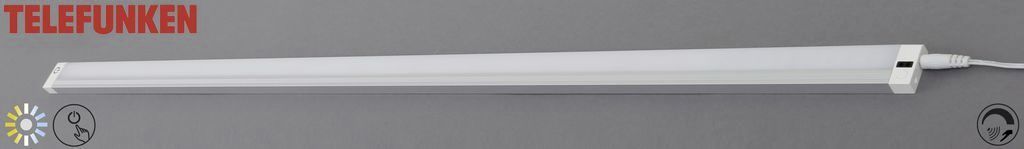 Telefunken LED CCT Unterbauleuchte Hadit 80 cm Touch-Sensor, dimmbar, weiß von Telefunken