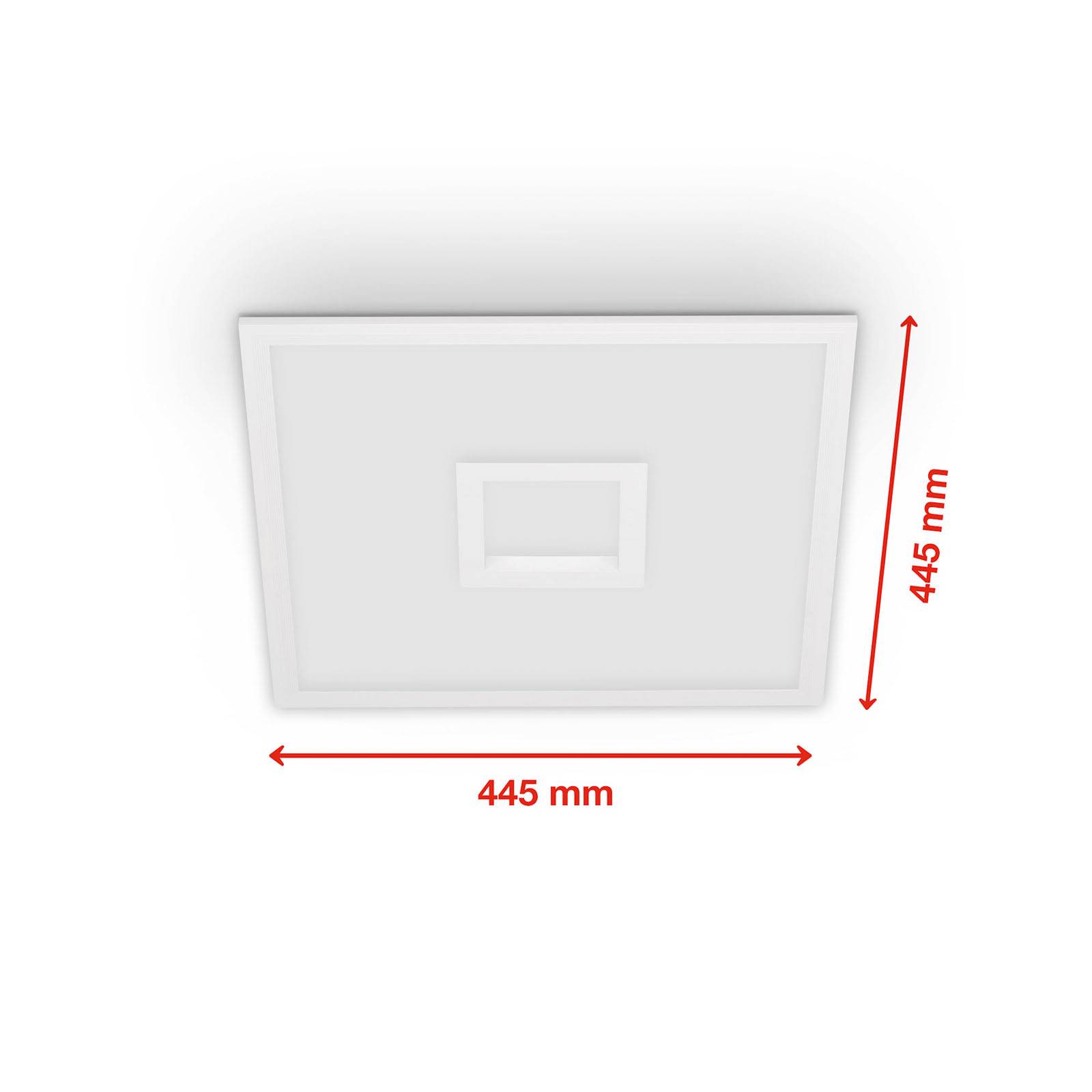 LED-Panel Centerback CCT RGB 45x45cm weiß von Telefunken