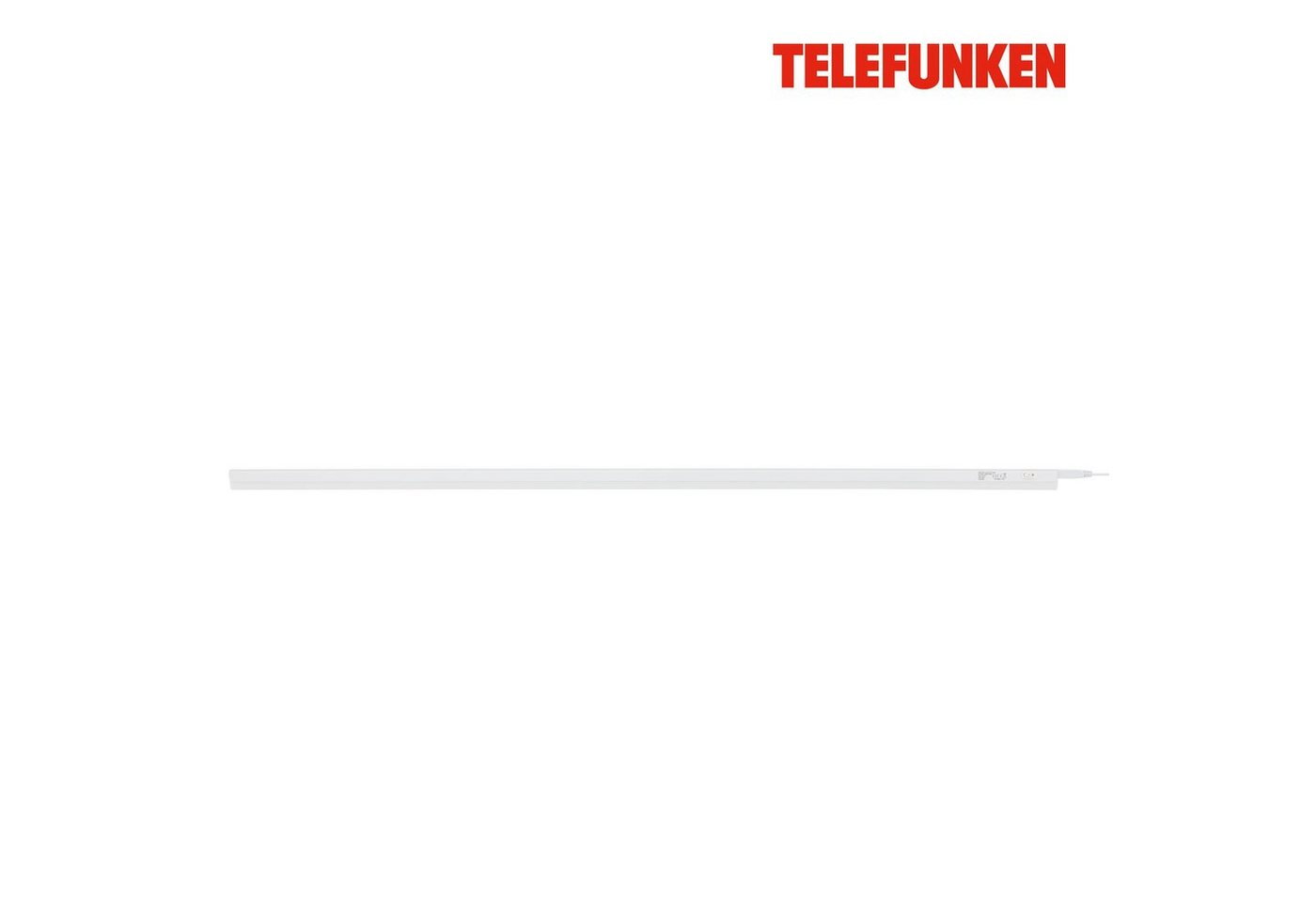 Telefunken LED Unterbauleuchte 200406TF, LED fest verbaut, Neutralweiß, Unterbauleuchte 14W 1400lm 4000K 117,3x2,2x3cm von Telefunken