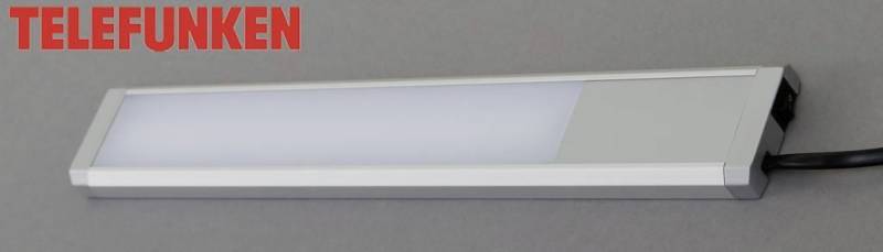 Telefunken LED Unterbauleuchte Uto 31,5 cm Wippschalter, silberfarben von Telefunken