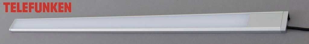 Telefunken LED Unterbauleuchte Uto 87,5 cm Wippschalter, silberfarben Telefunken LED Unterbauleuchte Uto 87,5 cm Wippschalter, silberfarben von Telefunken