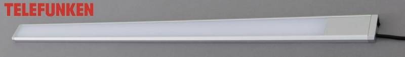 Telefunken LED Unterbauleuchte Uto 87,5 cm Wippschalter, silberfarben Telefunken LED Unterbauleuchte Uto 87,5 cm Wippschalter, silberfarben von Telefunken