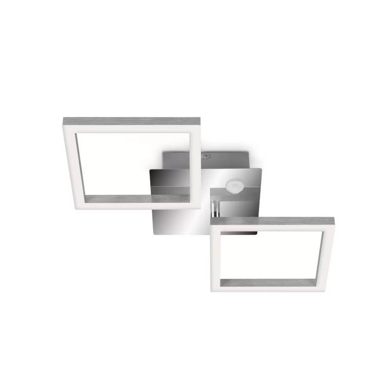 Telefunken Led Sensor Deckenleuchte Frame Chrom/Alu Deckenlampe Lampe Leuchte975 B-Ware von Telefunken