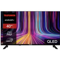 QLED TV 40 Zoll Fernseher Full HD Android TV (HDR Smart TV, Triple-Tuner) QF40AO750S von Telefunken