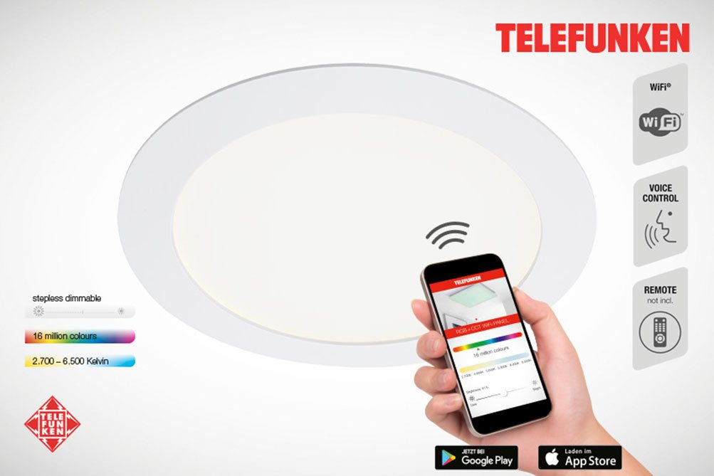 Telefunken Smarte LED-Leuchte VIRGO Telefunken Smarte LED-Leuchte VIRGO von Telefunken