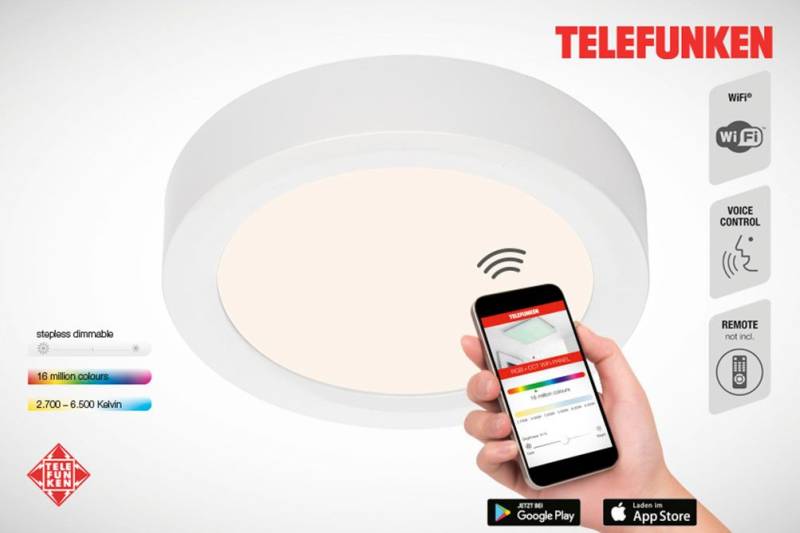 Telefunken Smarte LED-Leuchte VIRGO Telefunken Smarte LED-Leuchte VIRGO von Telefunken