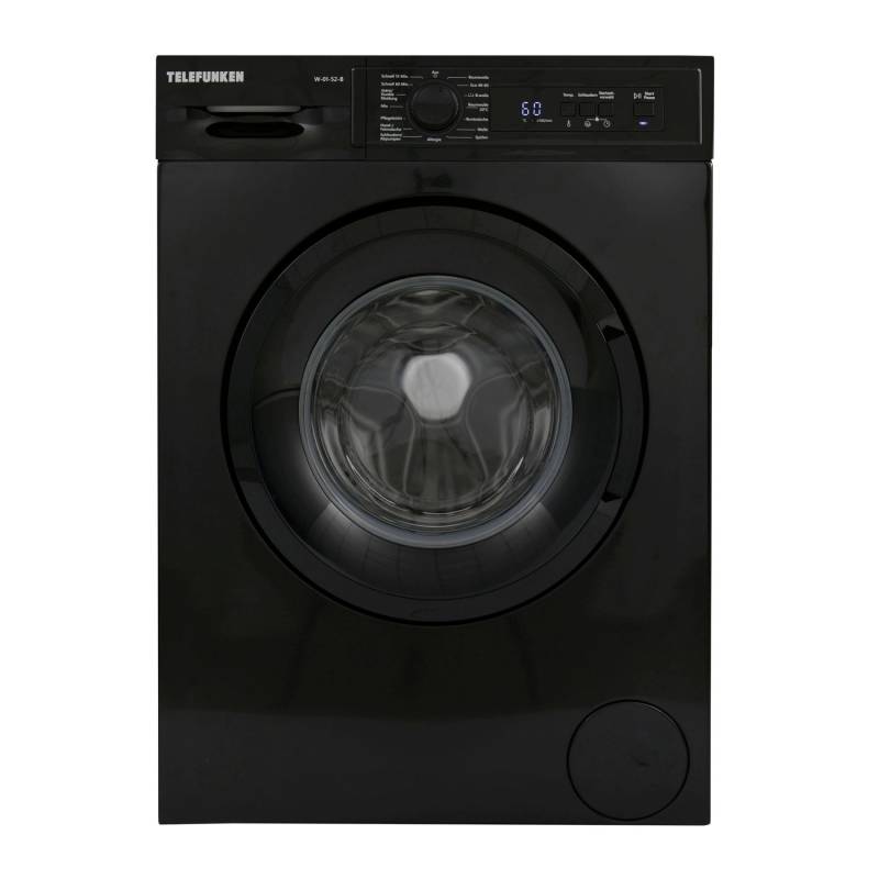 Telefunken W-01-52-B Waschmaschine 5 kg Frontlader 1000 U/Min 15 Programme Mengenautomatik Überlaufschutz von Telefunken