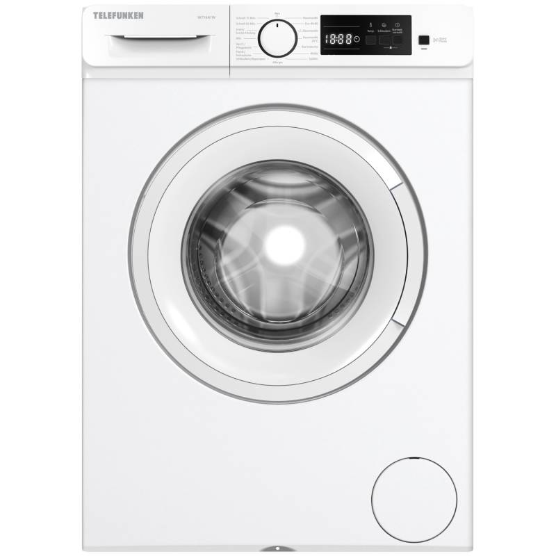 Telefunken Waschmaschine 7kg Frontlader 1400 U/Min Inverter Motor Schontrommel 15 Programme Weiß W714A1W von Telefunken