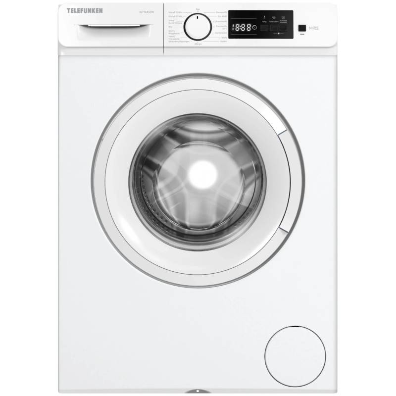 Telefunken Waschmaschine 7kg Frontlader 1400 U/Min. Inverter Motor AquaStop Schontrommel W714AS1W Weiß von Telefunken