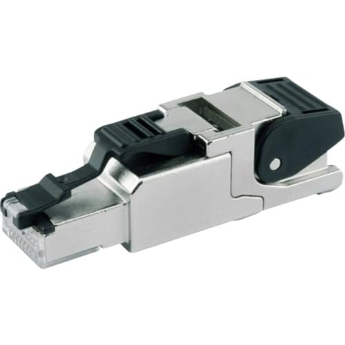 Telegärtner Telegaertner RJ45 CAT 6A geschirmt J00026A2004 Stecker, gerade Polzahl 8P8C Metall 1St von TELEGARTNER