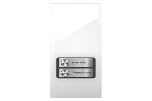 DoorLine Pro Exclusive Farbe: Weiß von Telegärtner Elektronik, Intelligente Türstation, mit Ihrem Router z.B. mit der AVM FRITZ!Box zur Tür-Sprechanlage gekoppelt von TELEGARTNER