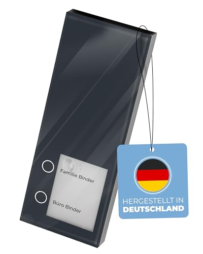 DOORLINE 150725 Anthrazit Türsprechanlage, Klingel, Türöffner anschließbar, Haustelefon und Handy als Gegensprechanlage Anschluss a/b 2-Draht, Aufputz auf Satandard Unterputzdose Türstation Slim DECT von DOORLINE