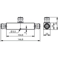 Telegärtner - gebraucht] J01447 A0025 J01447 A0025 n Power Splitter B-Ware von Telegärtner