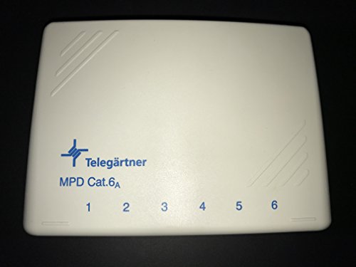 TELEGÄRTNER J02021A0051 Mini Verteiler geschirmt 6xR 100006988 von TELEGARTNER