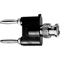Telegärtner - 100023663 Messadapter BNC-Stecker - Lamellenstecker 4 mm, Lamellenstecker 4 mm Schwarz Telegärtner - 100023663 Messadapter BNC-Stecker - Lamellenstecker 4 mm, Lamellenstecker 4 mm Schwarz von Telegärtner