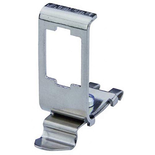 Telegärtner H06000B0045 unbestückt AMJ-Hutschienen-Adapter TS 35 für UMJ-Module/Kupplungen von TELEGARTNER