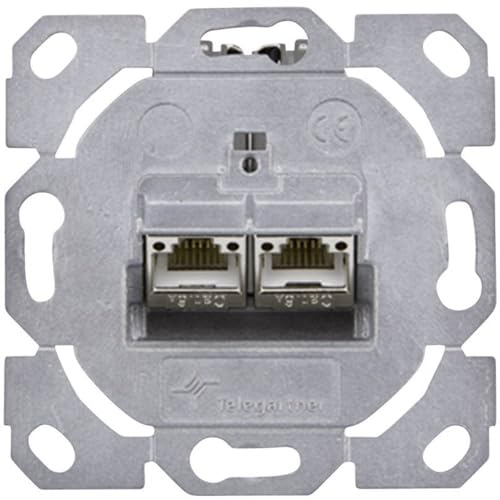 Telegärtner J00020A0510 2 x RJ-45 Steckdose - Steckdosen von TELEGARTNER