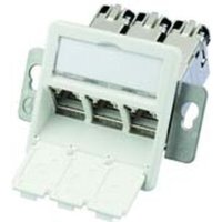 Telegärtner Modulaufn. AMJ-S 3fach T568A UP/50flexCat6A 100022966 Telegärtner Modulaufn. AMJ-S 3fach T568A UP/50flexCat6A 100022966 von Telegärtner