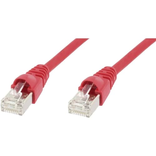 TELEGARTNER Patch-Kabel (Cat. 7, F-STP LSZH 10 m) rot von TELEGARTNER