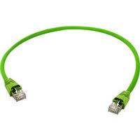 Telegärtner L00000A0141 RJ45 Netzwerkkabel, Patchkabel CAT 5 SF/UTP 1.00m Gelb, Grün 1St. von Telegärtner