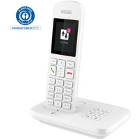 Telekom Sinus A12 Festnetz-Telefon mit Basis und AB Weiss von Telekom