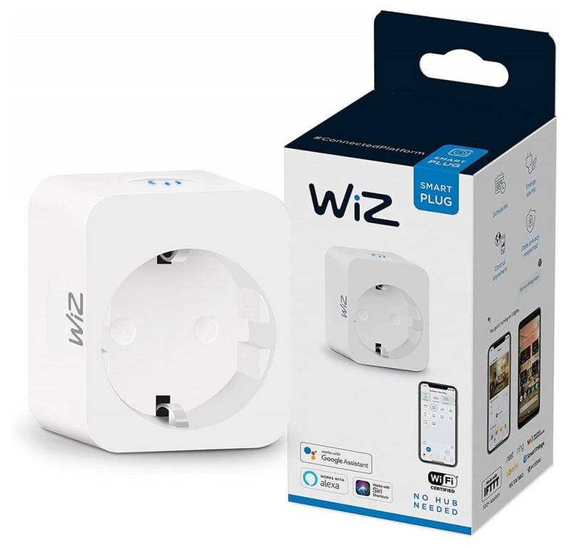 Telekom WLAN-Steckdose WiZ SmartHome - WLAN Zwischenstecker - weiß von Telekom