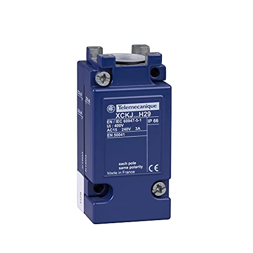 Telemecanique zckj215h7 Metall Limit Schalter Körper für zcke Serie ACTUATOR Kopf, plug-in-type, 2-polig, 2 C/O Kontakte, 1-Step, Hochtemperatur, 1/2 NPT Kabelverschraubung von Telemecanique