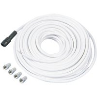 Telestar Antennen, SAT Anschlusskabel [1x F-Stecker - 1x F-Stecker] 20m Weiß von Telestar