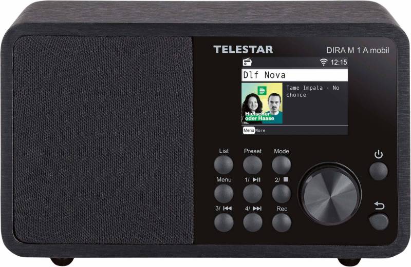 Telestar DIRA M1 A mobile DAB/DAB+/FM Mono Tragbares DAB-Radio Radio Schwarz von Telestar